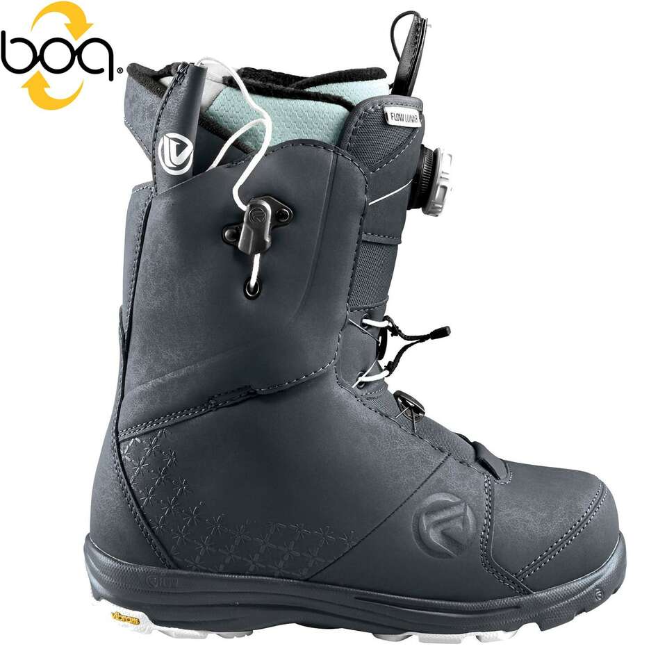 Flow Lunar Hybrid Coiler Boa Snowboard Boots Womens 6.5 &amp; 7