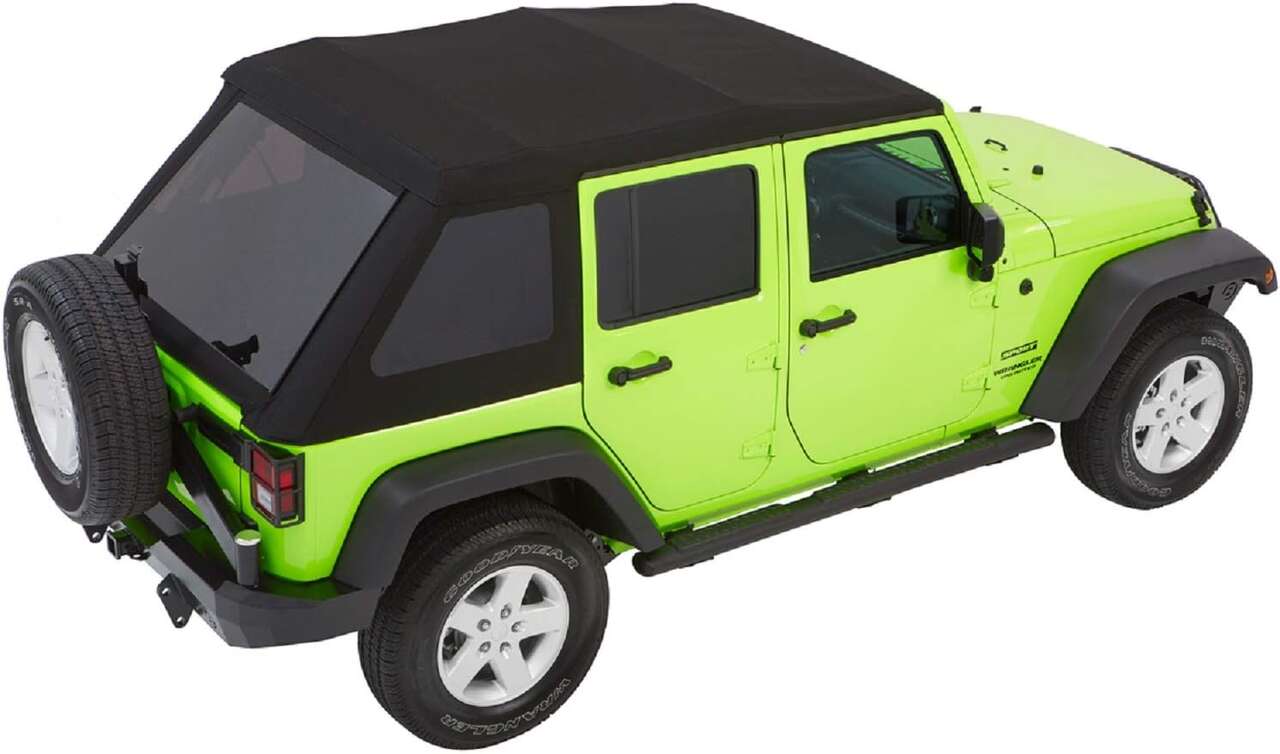 Bestop Trektop Convertible Soft Top Wrangler JK 4dr 07-18