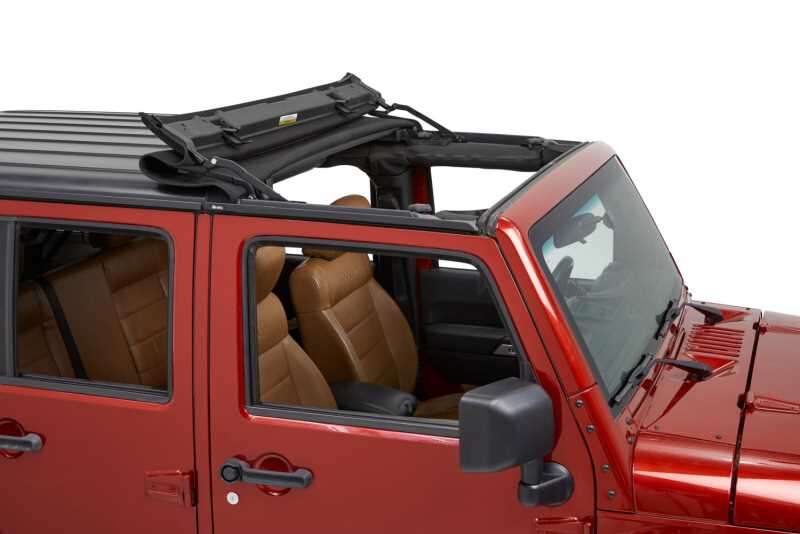Bestop Sunrider for hardtop 07-18 Jeep Wrangler JK Twill