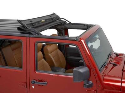 Bestop Sunrider for hardtop 07-18 Jeep Wrangler JK Twill