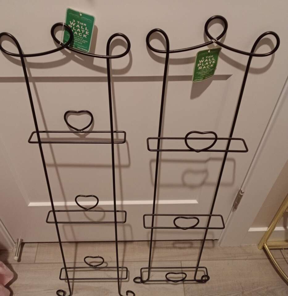 3 Tier Plate/Display/Photo Racks $15 Each