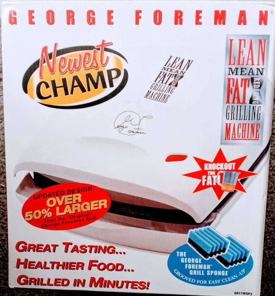 New George Foreman Electric Grill
