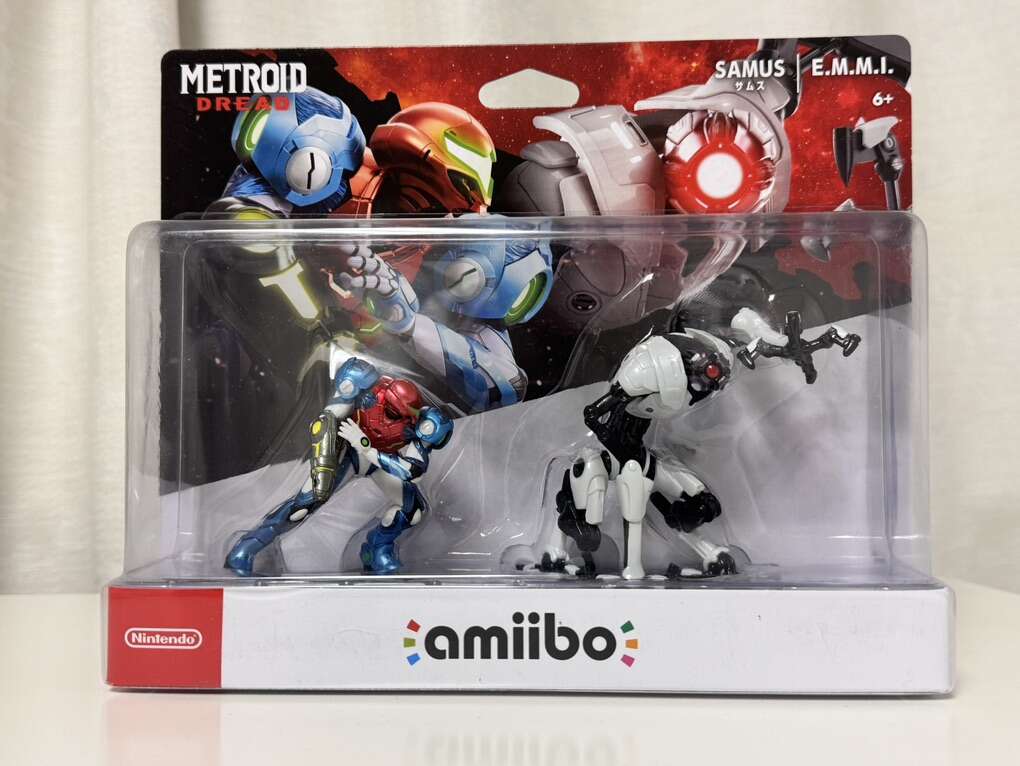 New Metroid Dread Amiibo 2 Pack