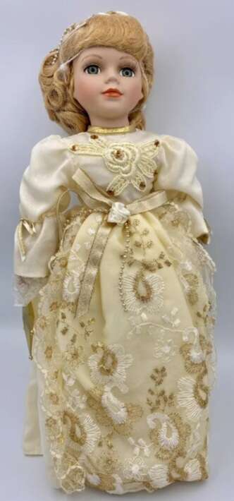 Vintage Heritage Signature Collection Doll Golden Angel Tiffany 16” Limited Edition