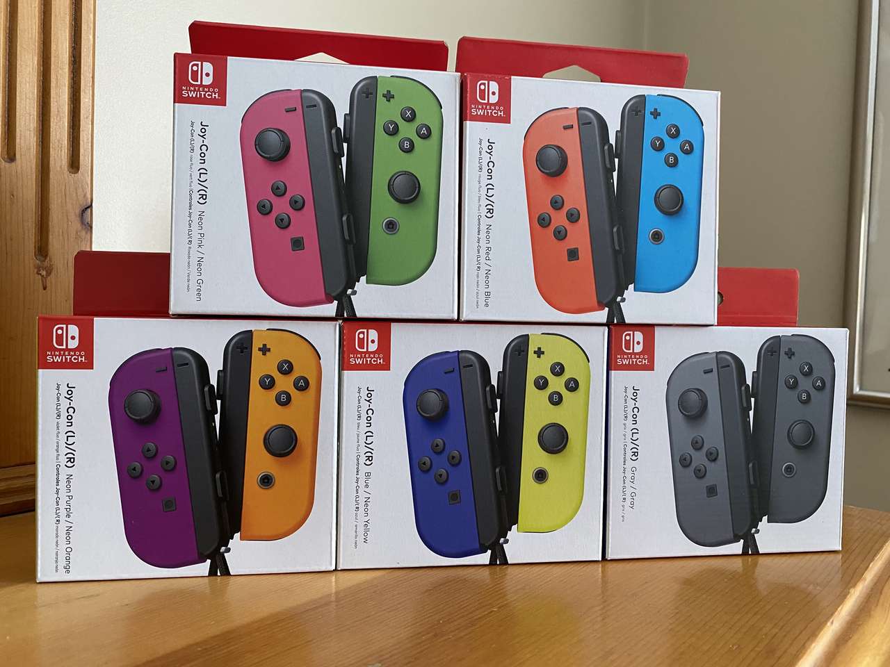 Nintendo Switch Joy Cons + Custom Color Combo Pair