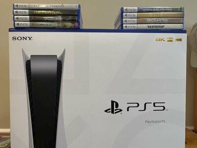 PlayStation 5 / PS5 Disc New Unused + Upto 4 Games