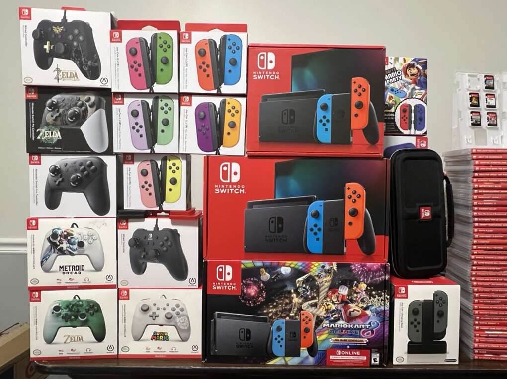 Nintendo Switch Console Custom Bundle Read Listing