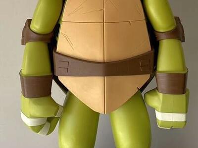 Colossal Michelangelo 48 ninja turtle