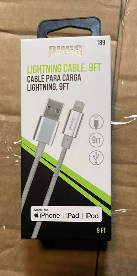 Lightning Cable 9ft For iPhones And Ipad