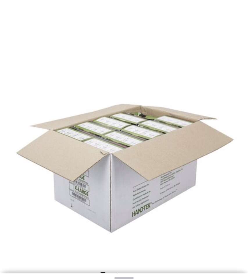 Hand-Tek disposable power-free latex gloves