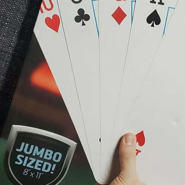 JUMBO Playing Cards!