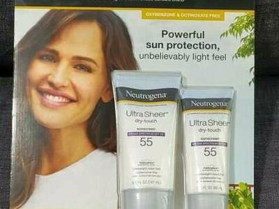 Neutrogena Ultra Sheer Dry-Touch sunscreen