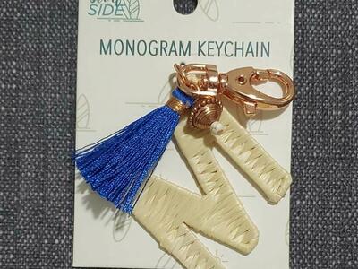 "M"Keychain
