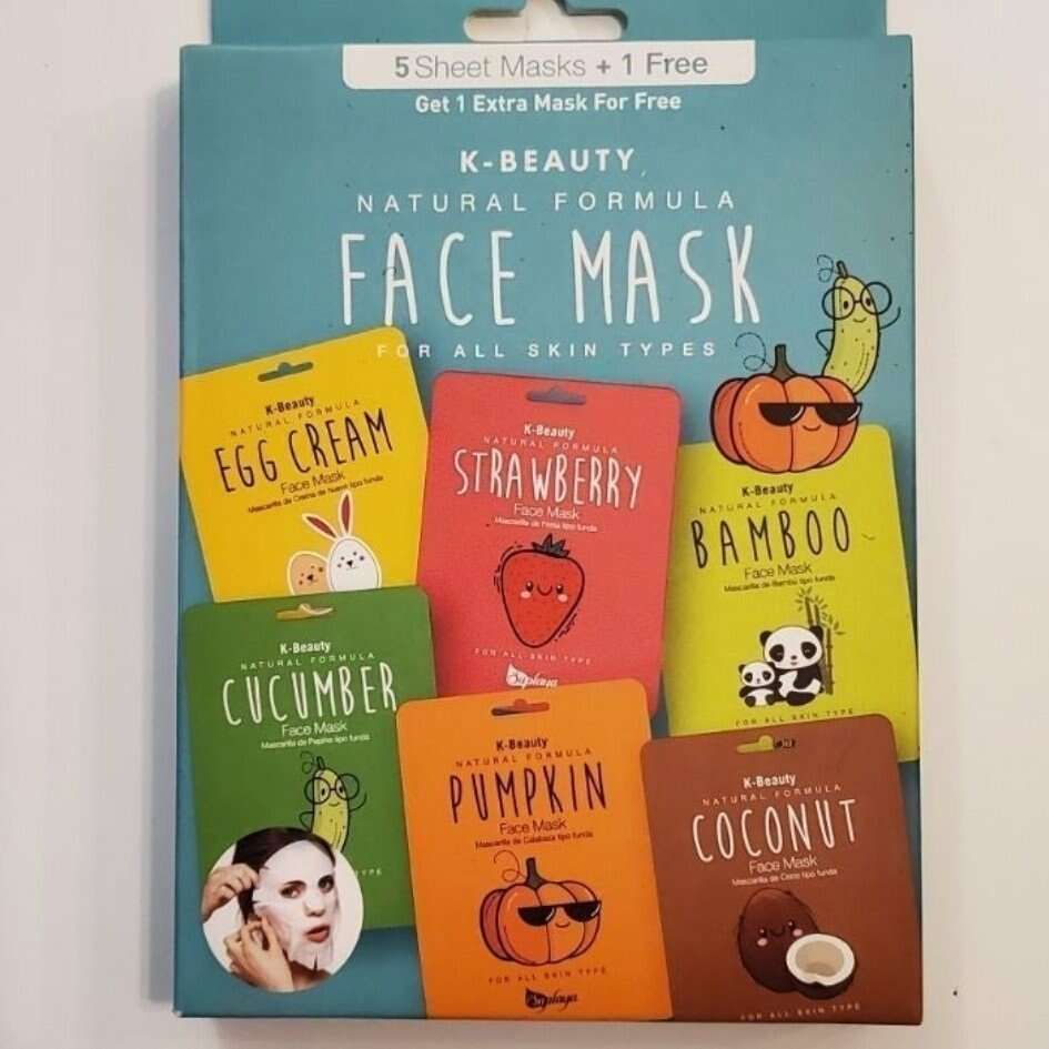 SIX Unique Face Masks!