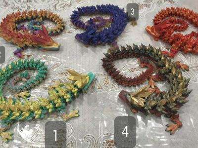 3-D Printed Dragons