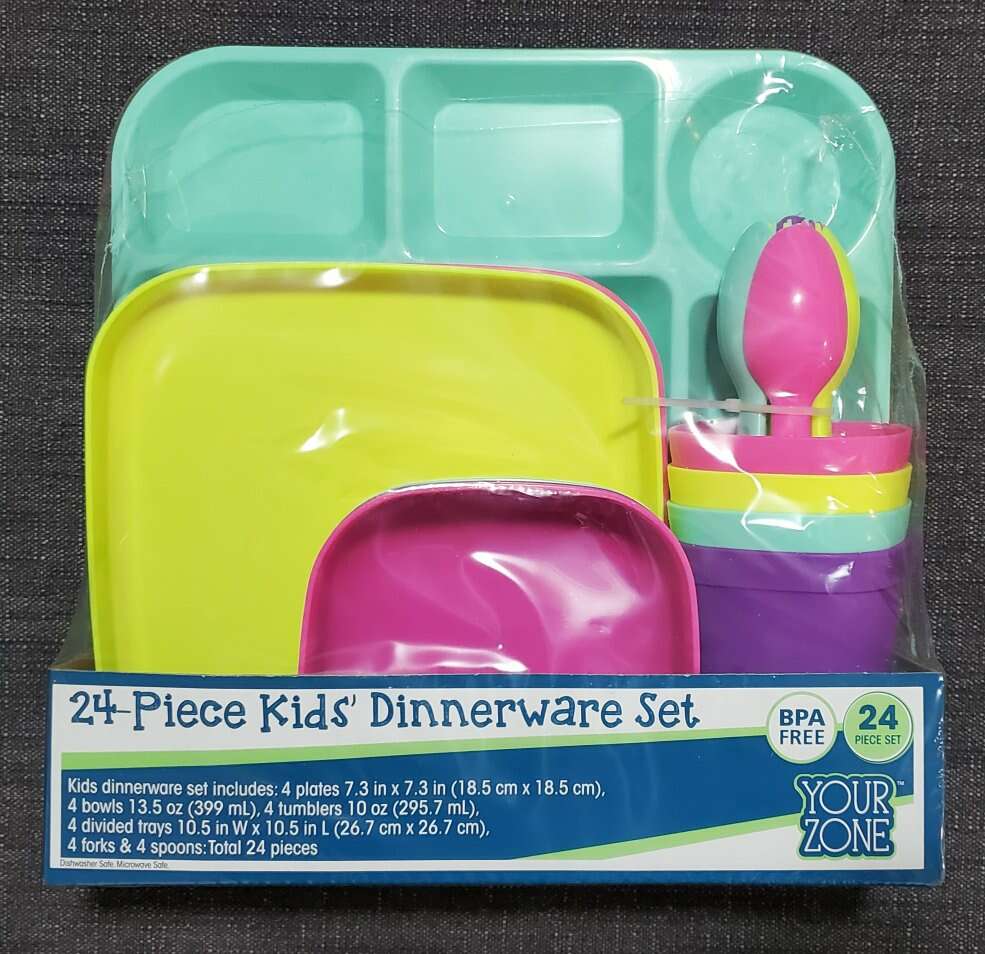 Cute Summer Kids' Meal Set