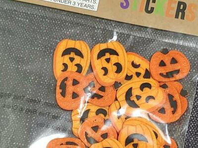 Halloween felt stickers