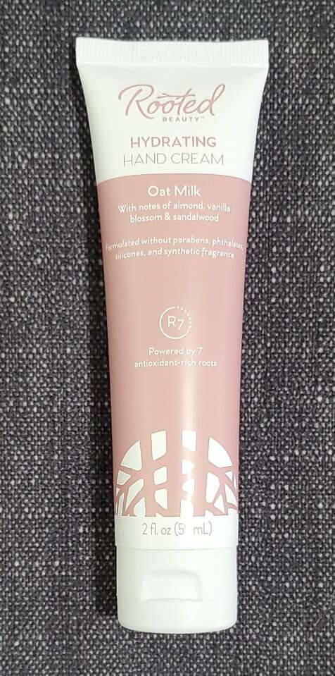 Rooted Beauty hydrating hand cream