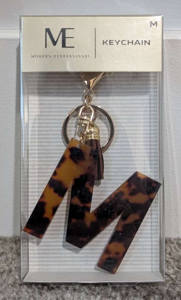 "M" Keychain