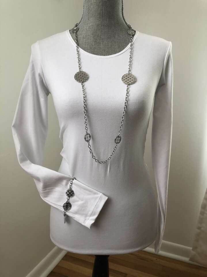 Stainless Steel Necklace And Bracelet Set