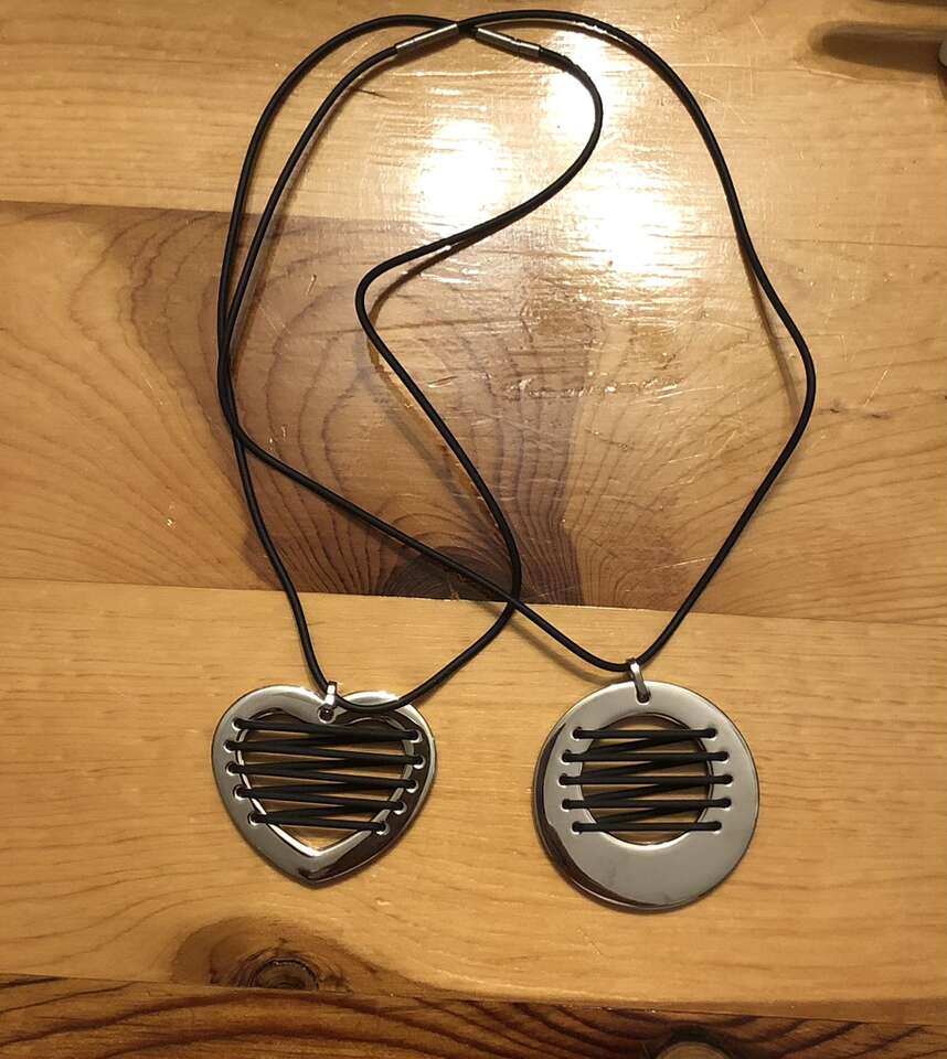 Stainless Steel Corded Necklace