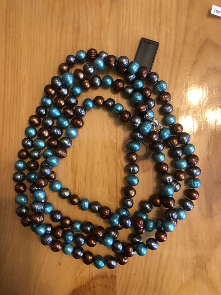 Amazing 54 Inch 9mm Freshwater Pearl Necklace