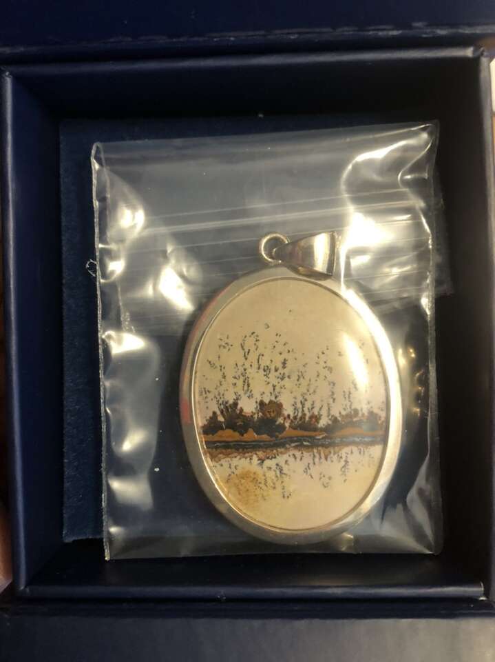 Multiple PaintBrush Jasper Pendants