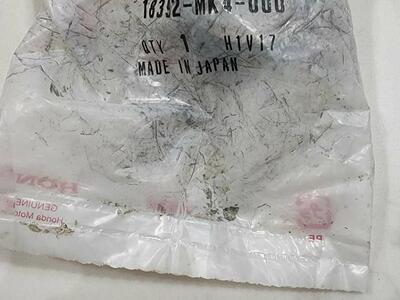 HONDA MUFFLER GASKET
18392-MK4-000