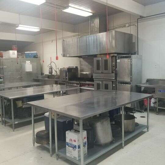 For Rent, Commercial kitchen facility, Food Truck spots Full.