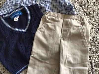 12 Month Sunday Church Outfit