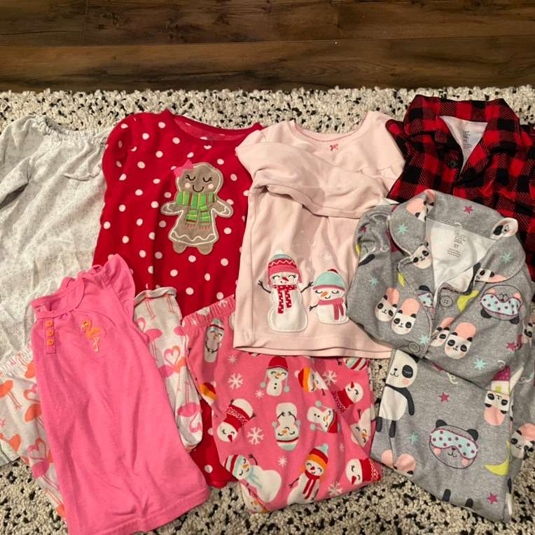 5T Pajamas Button Down, Nightgowns