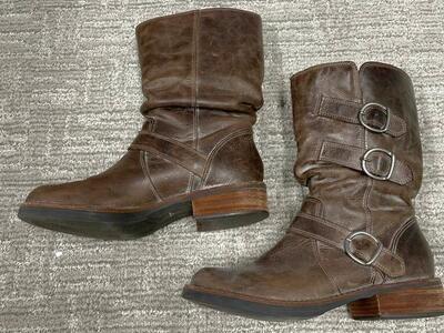 Leather Boots Size 7.5
