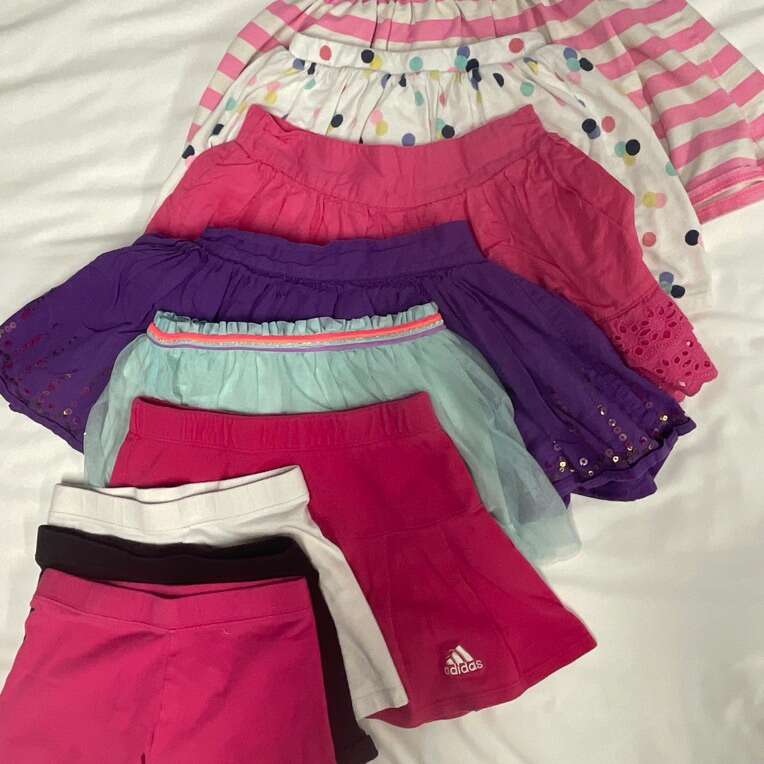 Size 6 Skirts And Cartwheel Shorts