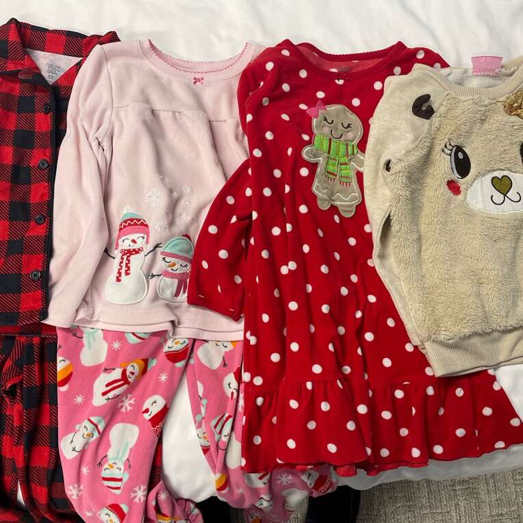 5T Christmas Pajamas, sweater