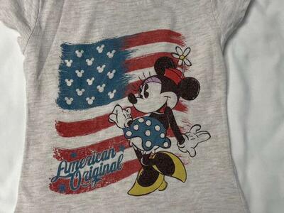 Disney Minnie July 4th T-shirt Size 2/3