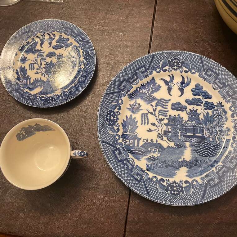 Japanese Plate and Cup