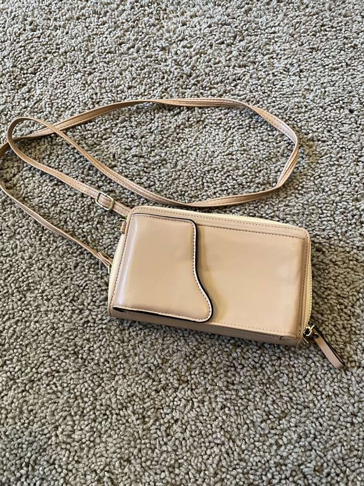Tan Crossbody Small With phone case