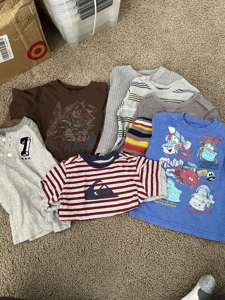 4T Boys Long Sleeve Shirts