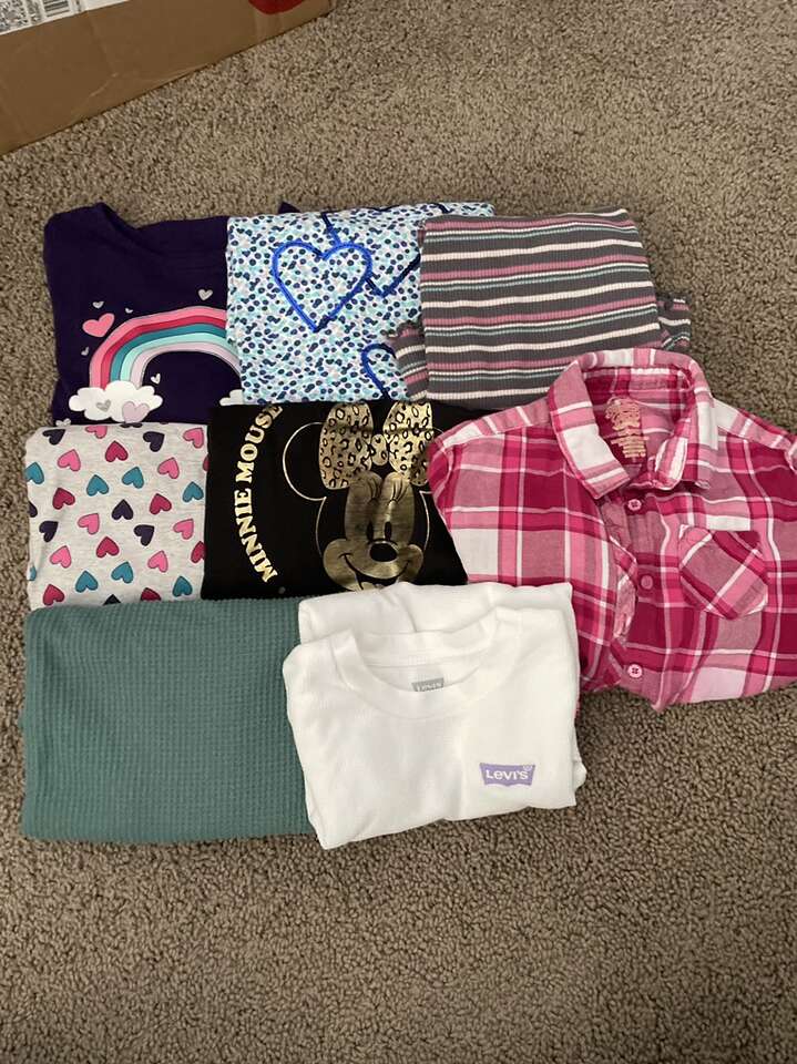 Girls 7-8 Long Sleeve Shirts