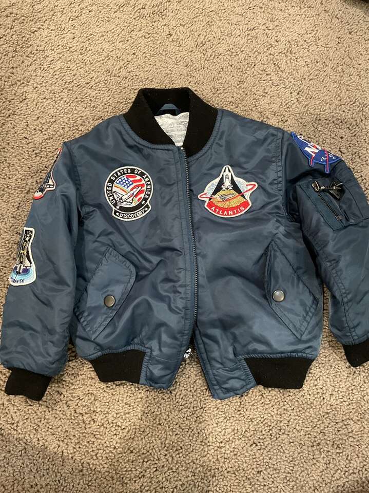 NASA Flight bomber Jacket Size 4T