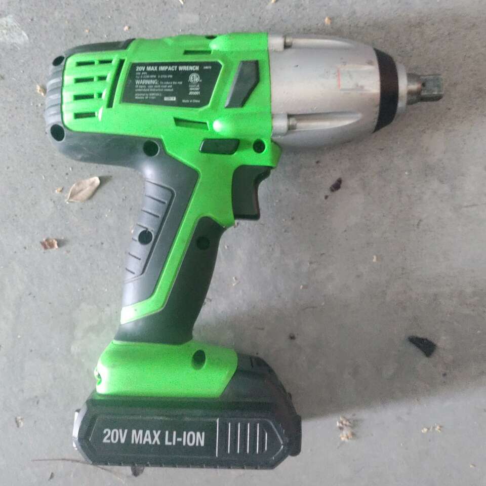 OEMTOOLS 1/2in Drive 20 Volt Lithium Ion Cordless