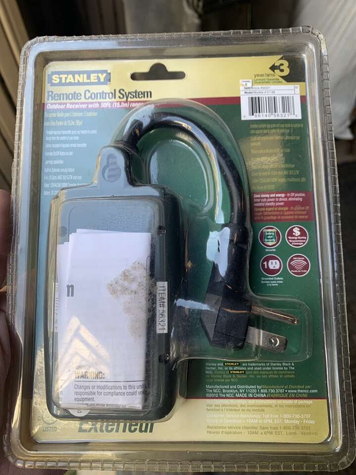Stanley Remote Control System Wireless Brand New