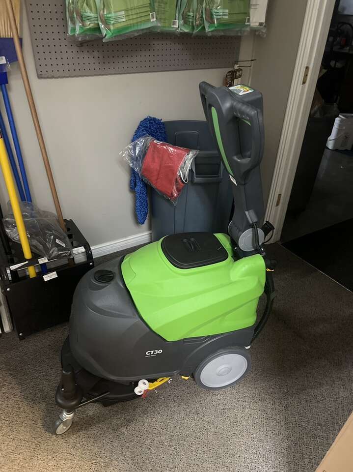 compact battery scrubber