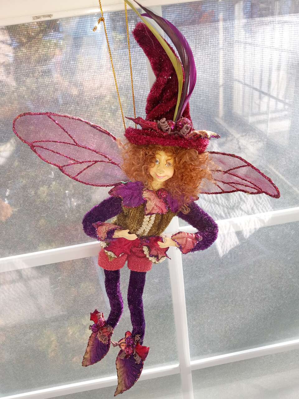 Woodland fairy decorations around 90+ Large woodland fairy decorations glitter butterflies leaves sprays etc floral display l