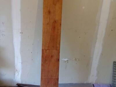 Reclaimed wood could be Mantel piece or large wood plank 6'7"x9 1/2" x1 3/4'