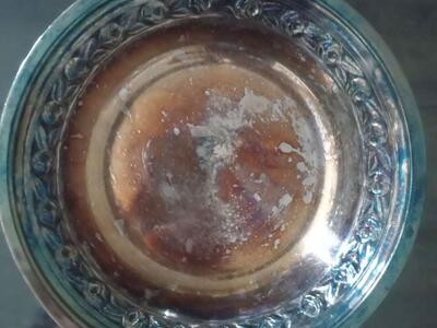 Reed and Barton antique silver candy dish 6 inches