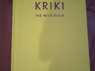 Kriki the wild duck hardcover children's book
