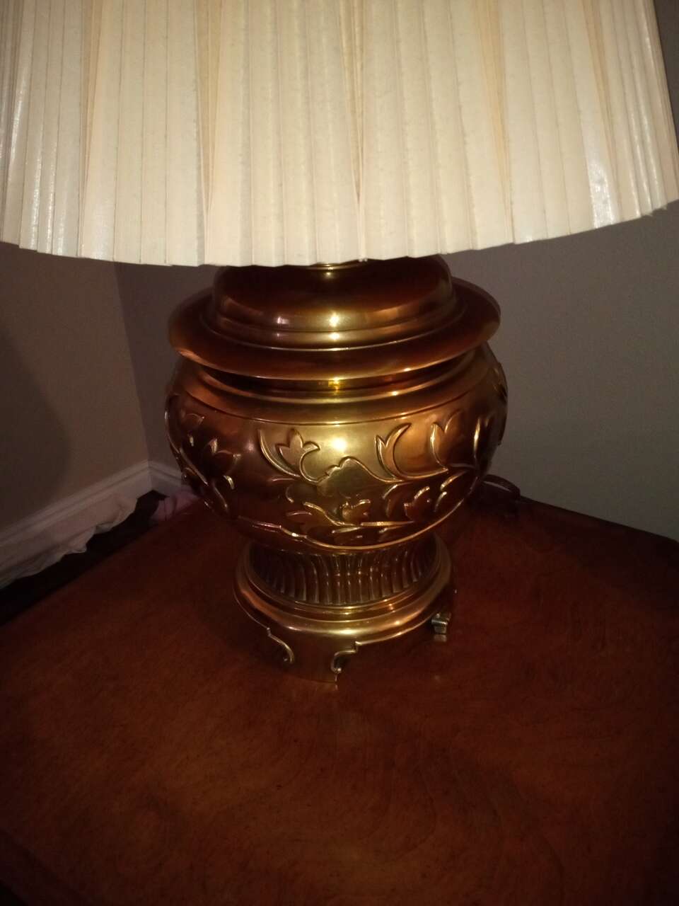 Stifffel Large brass lamp vintage