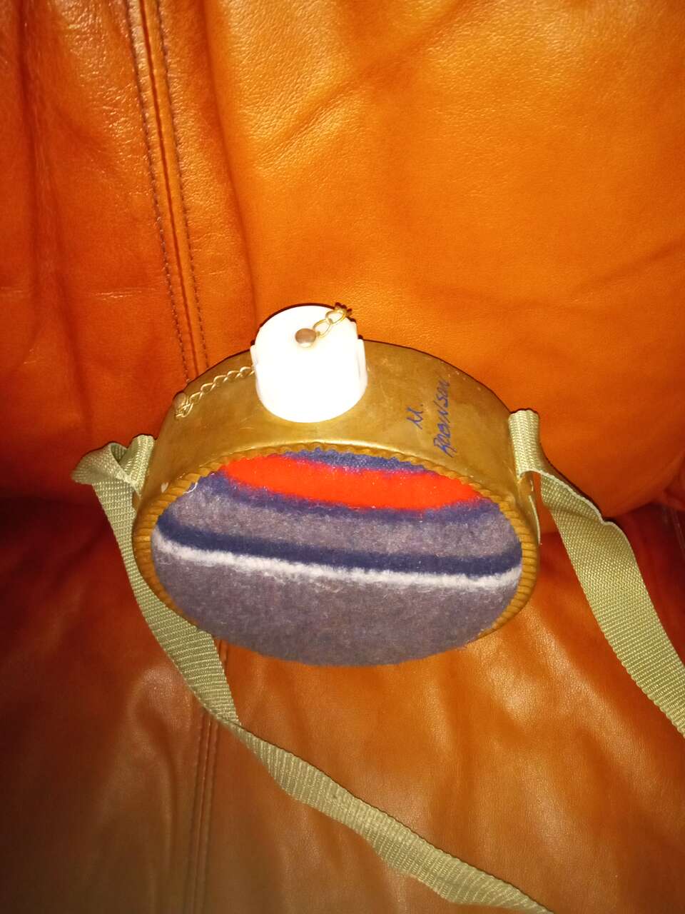 Costume piece Saddle blanket canteen