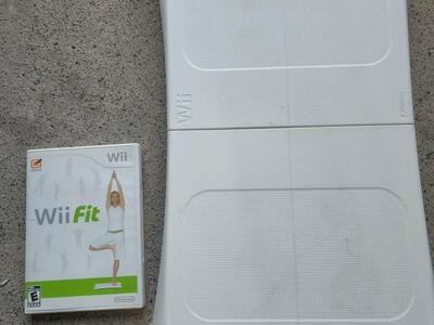 WII FIT WITH BALANCE BOARD